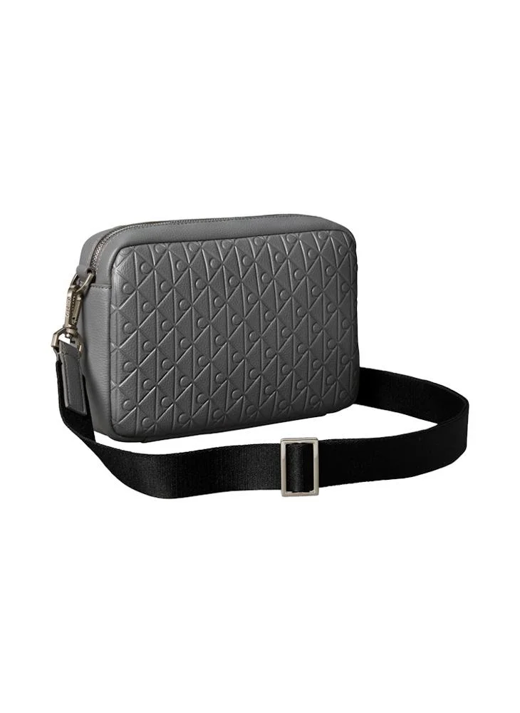 CALVIN KLEIN Embossed Emblem Logo Camera Bag